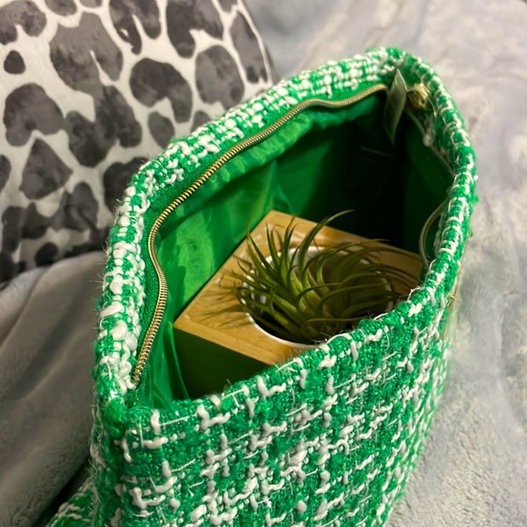 NEW UNUSED 💄MARIO BADESCU 💄GREEN TOILETRY 💄 makeup 💋 POUCH/Bag - Picture 3 of 6